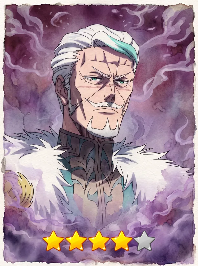 Эдвард Авалаше - легендарная карта Чёрный клевер в AnyDeck